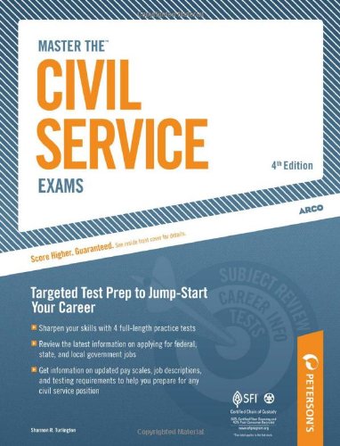Master the Civil Service Exams Targeted Test Prep to Jump-Start Your Career 4th 9780768927191 Front Cover