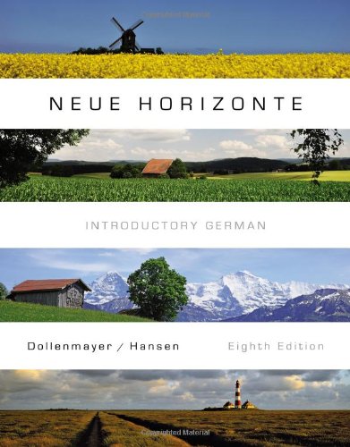 Neue Horizonte  8th 2014 (Revised) 9781111344191 Front Cover