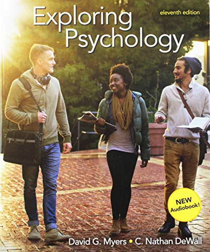 Cover art for Exploring Psychology, 11th Edition