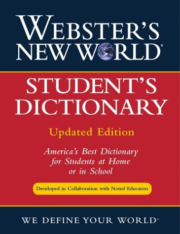 Webster's New World Dictionary for Young Adults   1996 (Revised) 9780028613192 Front Cover