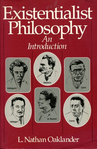 Existentialist Philosophy : An Introduction  1992 9780132972192 Front Cover