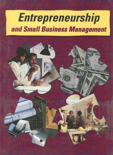 Entrepreneurship and Small Business Management, Student Edition   1994 (Student Manual, Study Guide, etc.) 9780026751193 Front Cover