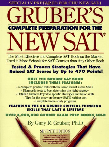 Gruber's Complete Preparation for the New SAT  7th 1996 9780064636193 Front Cover