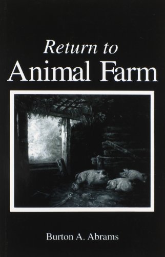 Return to Animal Farm   1998 9780072288193 Front Cover