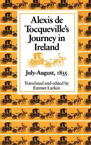 Alexis de Tocqueville's Journey to Ireland  N/A 9780813207193 Front Cover