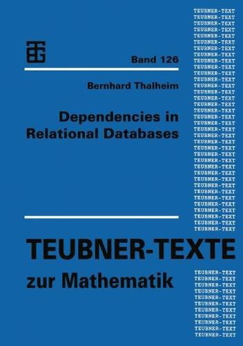 Dependencies in Relational Databases   1991 9783663120193 Front Cover
