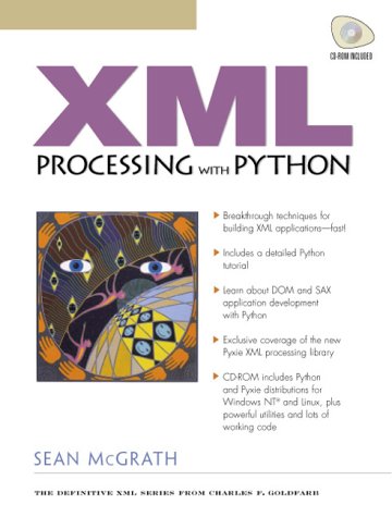 Xml Processing with Python   2000 9780130211194 Front Cover
