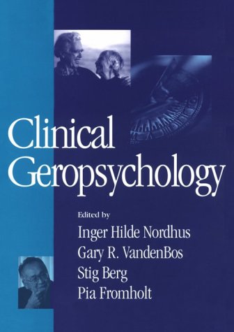 Clinical Geropsychology  N/A 9781557985194 Front Cover