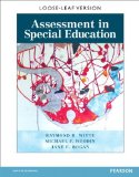     ASSESSMENT IN SPEC.ED. (LOOSELEAF)  N/A 9780132108195 Front Cover