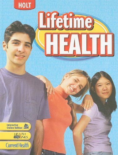 Holt McDougal Lifetime Health   2008 (Student Manual, Study Guide, etc.) 9780030962196 Front Cover
