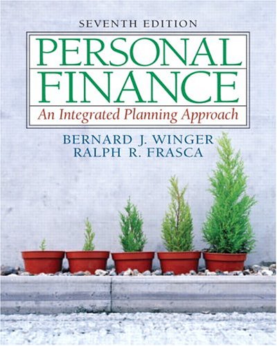 Personal Finance An Integrated Planning Approach 7th 2006 (Revised) 9780131856196 Front Cover