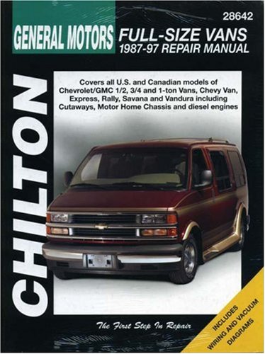 Chevrolet Vans, 1987-97  1998 (Revised) 9780801988196 Front Cover