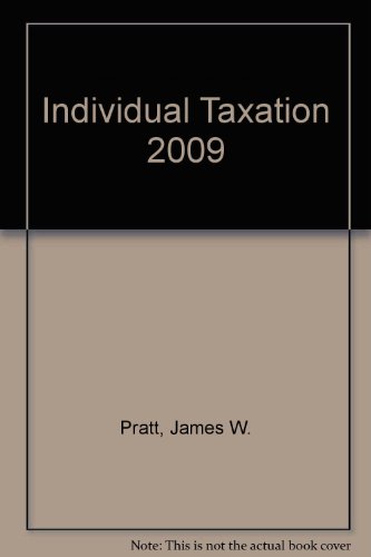 Individual Taxation 2009:  2008 9781426649196 Front Cover