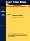 Studyguide for Probability and Statistics by Walpole  7th 9781428814196 Front Cover