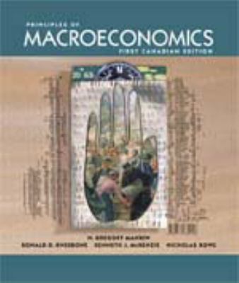 PRINCIPLES OF MACRO.>CANADIAN N/A 9780039227197 Front Cover