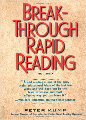 Breakthrough Rapid Reading  2nd 1999 (Revised) 9780735200197 Front Cover