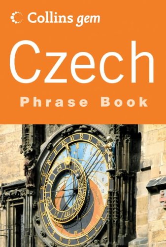 Gem Czech Phrase Book   2005 9780007201198 Front Cover