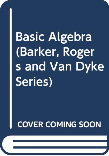 Basic Algebra 3rd 9780030322198 Front Cover