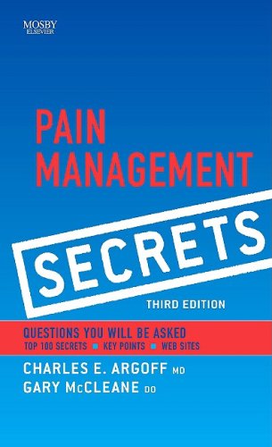 Pain Management Secrets  3rd 2010 9780323040198 Front Cover