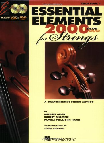 Essential Elements for Strings Cello - Book 1 with EEi Book/Online Media   2004 9780634038198 Front Cover