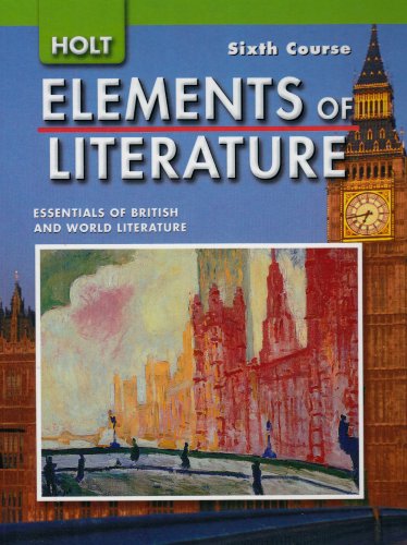 Elements of Literature 6th Course:  2006 9780030424199 Front Cover