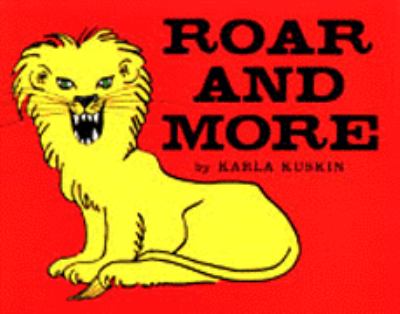 Roar and More Revised  9780060236199 Front Cover