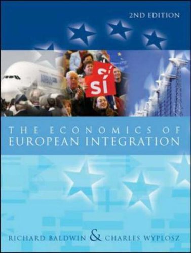 Economics of European Integration  2nd 2006 (Revised) 9780077111199 Front Cover