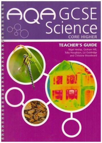 Aqa Gcse Science Core Higher Teacher's Guide:   2006 9780340914199 Front Cover