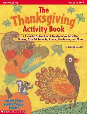 Thanksgiving Activity Book  Activity Book  9780439241199 Front Cover