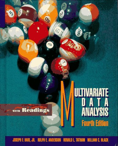 Multivariate Data Analysis With Readings 4th 1995 9780023490200 Front Cover
