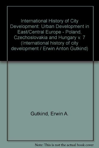 Urban Development in East-Central Europe Poland, Czechoslavia, and Hungary  1972 9780029133200 Front Cover