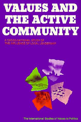 Values and the Active Community  1971 9780029159200 Front Cover