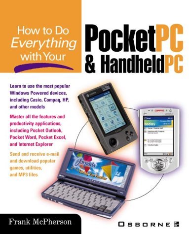 How to Do Everything with Your Pocket PC and Handheld PC  2000 9780072124200 Front Cover