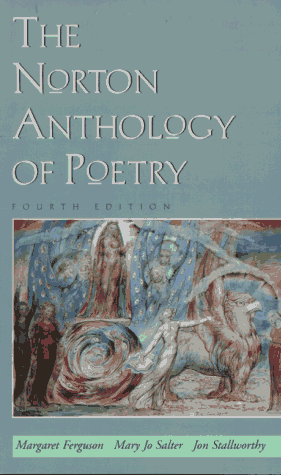 Norton Anthology of Poetry  4th 1996 9780393968200 Front Cover