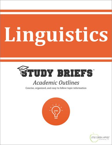 Linguistics cover