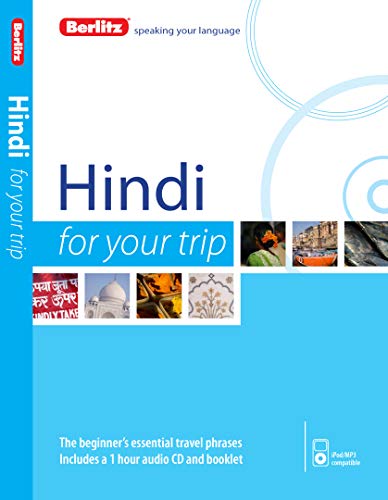 Berlitz Hindi for Your Trip  N/A 9781780044200 Front Cover