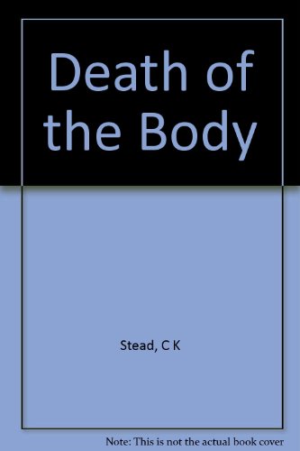 Death of the Body   1986 9780002223201 Front Cover
