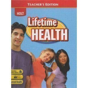 Lifetime Health Teacher's Edition 2009  2009 9780030962202 Front Cover