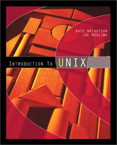Introduction to UNIX   2003 9780072836202 Front Cover