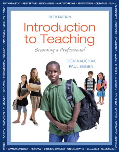 Introduction to Teaching Becoming a Professional 5th 2014 9780133386202 Front Cover