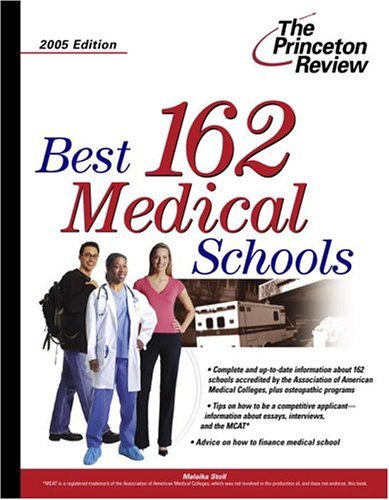 Best 162 Medical Schools 2005 Edition 1st 9780375764202 Front Cover