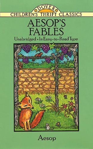 Aesop's Fables   1994 9780486280202 Front Cover