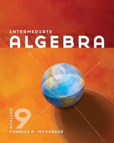 Intermediate Algebra  9th 2012 (Revised) 9780840064202 Front Cover