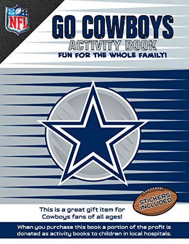 Go Cowboys Activity Book  N/A 9781941788202 Front Cover