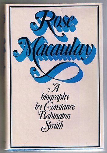 Rose Macaulay   1972 9780002117203 Front Cover