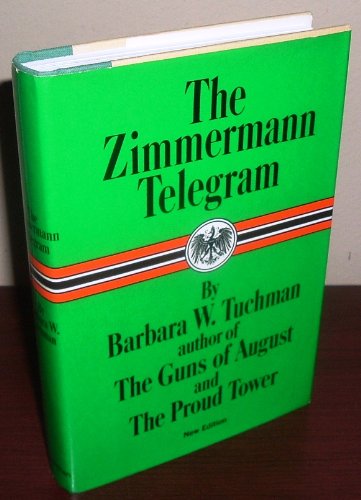 Zimmermann Telegram N/A 9780026203203 Front Cover