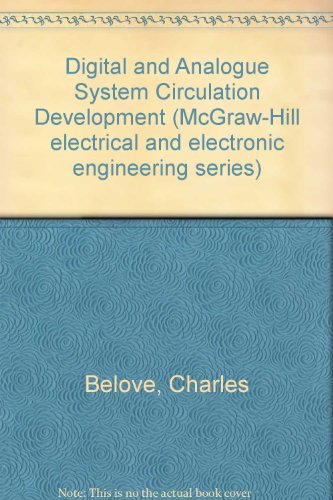 Digital Analog System Circulation Development   1973 9780070044203 Front Cover