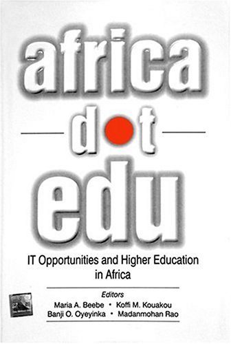 AfricaDotEdu IT Opportunities and Higher Education in Africa N/A 9780070507203 Front Cover
