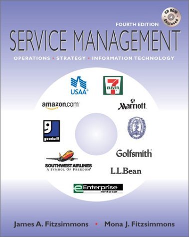 Service Management 4th 2004 (Student Manual, Study Guide, etc.) 9780072868203 Front Cover