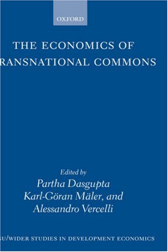 Economics of Transnational Commons   1997 9780198292203 Front Cover